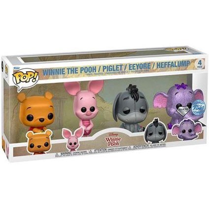 Figuren Funko Pop Diamond Disney Winnie The Pooh 4-Pack Limitierte Auflage Genf Shop Schweiz