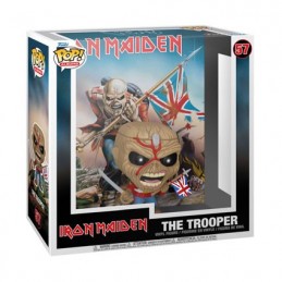 Figur Funko Pop Albums Iron Maiden The Trooper with Hard Acrylic Protector Geneva Store Switzerland