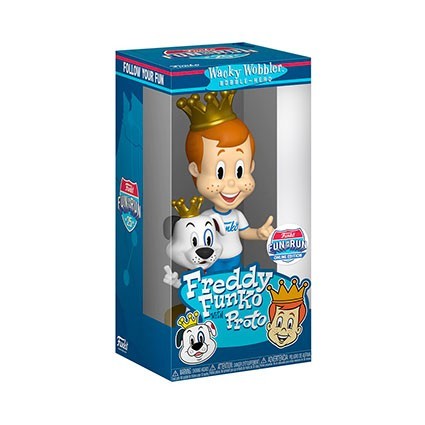 Figur Funko Wacky Wobbler Bobble Head Fun on the Run Freddy Funko and Proto 25th Anniversary Limited Edition Geneva Store Swi...