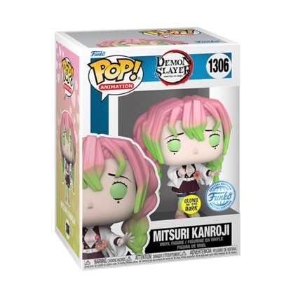 Figurine Funko Pop Phosphorescent Demon Slayer Mitsuri Kanroji Edition Limitée Boutique Geneve Suisse