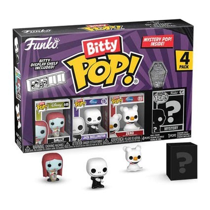 Figurine Funko Pop Bitty L´étrange Noël de Mr. Jack Sally 4-Pack Boutique Geneve Suisse