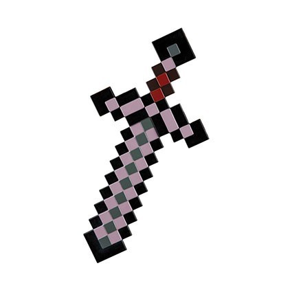 Figur  Minecraft Plastic Replica Nether Sword 51 cm Geneva Store Switzerland