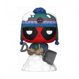 Figur Funko Pop Marvel Snow Day Deadpool Limited Edition Geneva Store Switzerland