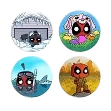 Figuren Funko Funko Deadpool Season Collector 4 Pins Genf Shop Schweiz