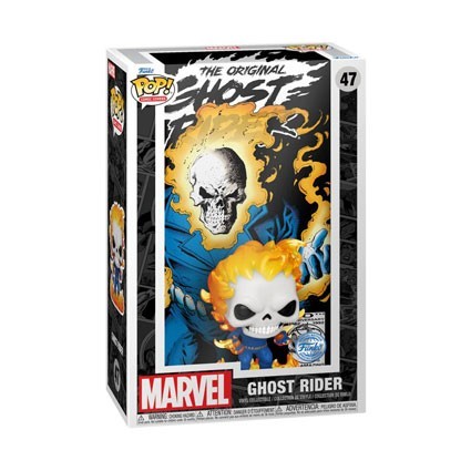 Figuren Funko Pop Comic Cover Marvel Comics Ghost Rider n°1 mit Acryl Schutzhülle Limitierte Auflage Genf Shop Schweiz