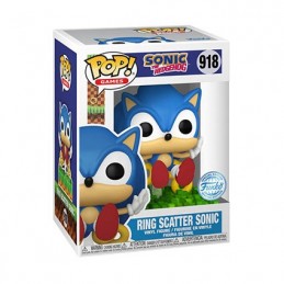 Figurine Funko Pop Sonic the Hedgehog Ring Scatter Sonic Edition Limitée Boutique Geneve Suisse