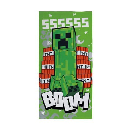 Figuren Cerdá Minecraft Premium Handtuch Creeper Boom Genf Shop Schweiz