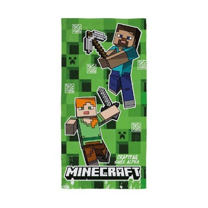 Figuren Cerdá Minecraft Premium Handtuch Crafting Since Alpha Genf Shop Schweiz