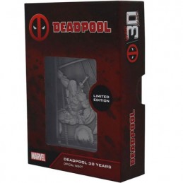 Figurine FaNaTtiK Marvel Lingot Deadpool Anniversaire Edition Limitée Boutique Geneve Suisse