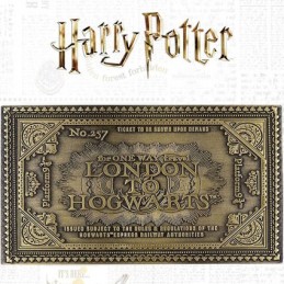 Figurine FaNaTtiK Harry Potter réplique Hogwarts Train Ticket Edition Limitée Boutique Geneve Suisse