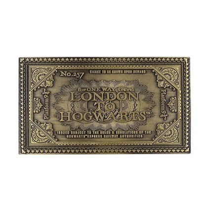 Figur FaNaTtiK Harry Potter Replica Hogwarts Train Ticket Limited Edition Geneva Store Switzerland