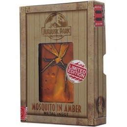 Figurine FaNaTtiK Jurassic Park Lingot de Collection Mosquito in Amber Edition Limitée Boutique Geneve Suisse