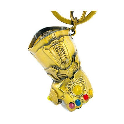 Figur Monogram Marvel Metal Keychain Infinity Gauntlet Geneva Store Switzerland