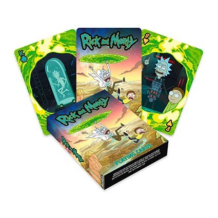 Figur Aquarius Rick and Morty Playing Cards Geneva Store Switzerland