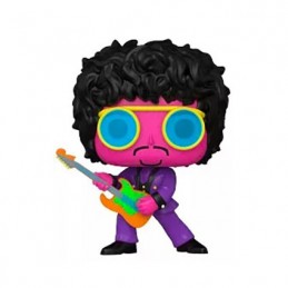 Figur Funko Pop SDCC 2023 Blacklight Jimi Hendrix Limited Edition Geneva Store Switzerland