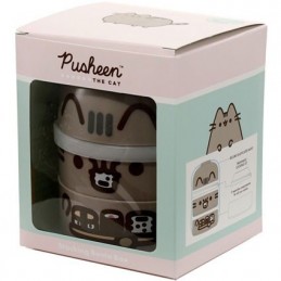 Figurine Thumbs Up Pusheen Pack 3 Boîtes à Goûter Bento Round Boutique Geneve Suisse