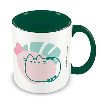 Figurine Pyramid International Pusheen Mug Tropical Green Boutique Geneve Suisse