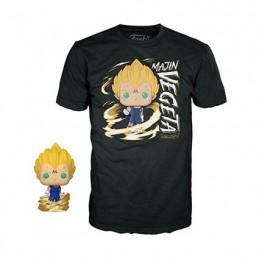 Figur Funko Pop and T-shirt Glow in the Dark Dragonball Z Majin Vegeta Limited Edition Geneva Store Switzerland