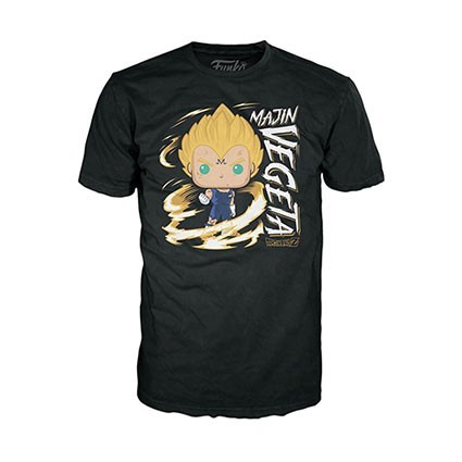 Figur Funko T-shirt Dragonball Z Majin Vegeta Limited Edition Geneva Store Switzerland