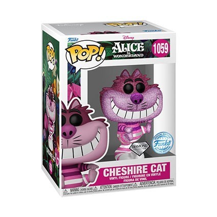 Figurine Funko Pop Diamond Alice in Wonderland Cheshire Cat Edition Limitée Boutique Geneve Suisse