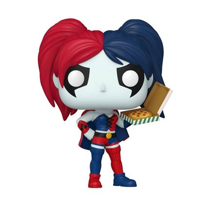 Figuren Funko Pop Harley Quinn Takeover Harley mit Pizza Genf Shop Schweiz