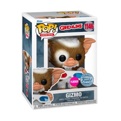 Figur Funko Pop Flocked Gremlins Gizmo 3D Glasses Limited Edition Geneva Store Switzerland