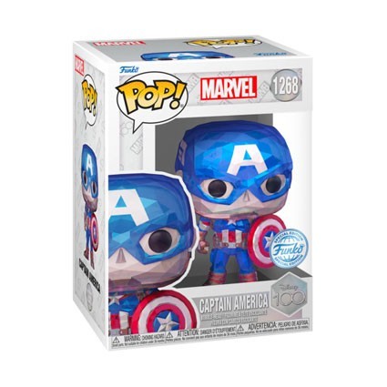 Figurine Funko Pop Facet Captain America Edition Limitée Boutique Geneve Suisse