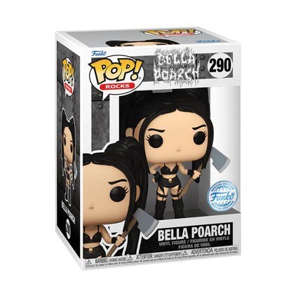 Figur Funko Pop Rocks Bella Poarch with Axe Limited Edition Geneva Store Switzerland