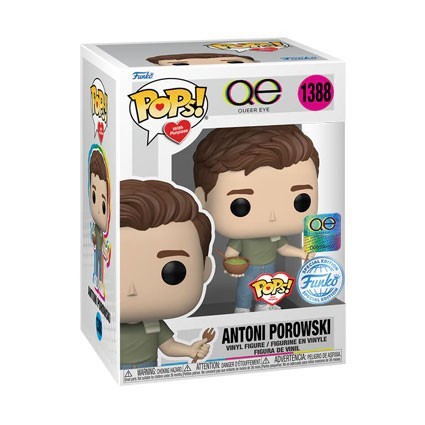 Figur Funko Pop Queer Eye Antoni Porowski Limited Edition Geneva Store Switzerland