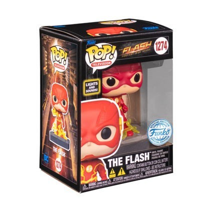 Figur Funko Pop Lights and Sounds The Flash 2014 Limited Edition Geneva Store Switzerland