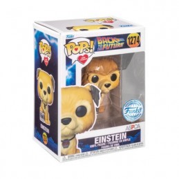 Figur Funko Pop Back to the Future Einstein with Purpose Limited Edition Geneva Store Switzerland