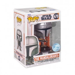 Figur Funko Pop Star Wars The Mandalorian with Beskar Staff Limited Edition Geneva Store Switzerland