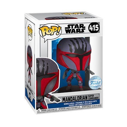 Figur Funko Pop Star Wars The Mandalorian Super Commando Limited Edition Geneva Store Switzerland