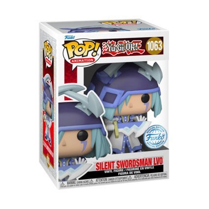 Figur Funko Pop Yu-Gi-Oh! Silent Swordsman LVO Limited Edition Geneva Store Switzerland