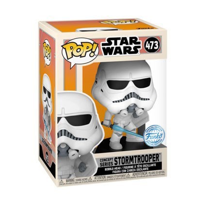 Figurine Funko Pop Concept Series Star Wars Stormtrooper Ralph McQuarrie Edition Limitée Boutique Geneve Suisse