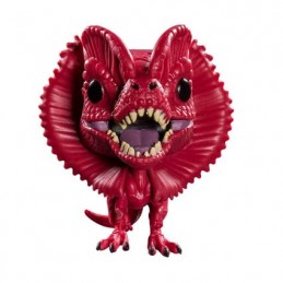 Figur Funko Pop Jurassic Park Dilophosaurus Red Limited Edition Geneva Store Switzerland