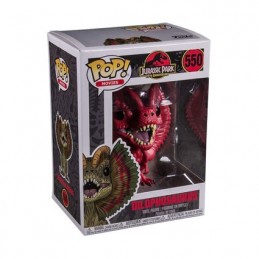 Figurine Funko Pop Jurassic Park Dilophosaurus Rouge Edition Limitée Boutique Geneve Suisse