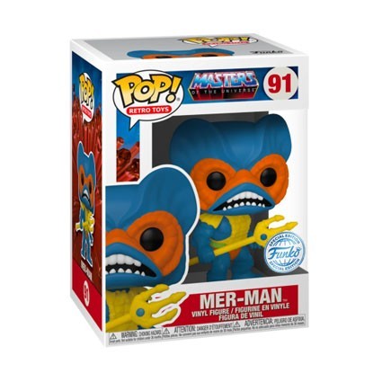 Figur Funko Pop Masters of the Universe Mer-Man Blue Limited Edition Geneva Store Switzerland