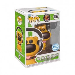 Figur Funko Pop Dug Days Dug with Headphones Limited Edition Geneva Store Switzerland