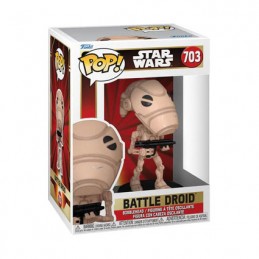 Figuren Funko Pop Star Wars Episode I Die dunkle Bedrohung Geburtstag Battle Droid Genf Shop Schweiz