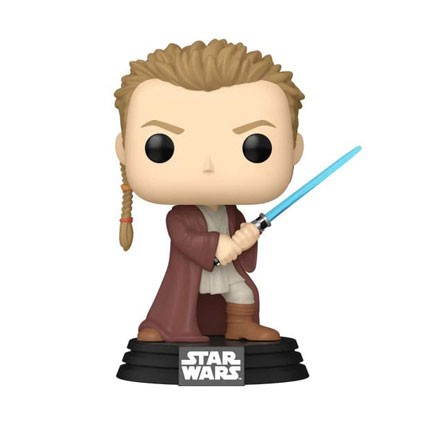 Figurine Funko Pop Star Wars Épisode I La Menace Fantôme Anniversaire Obi-Wan Jeune Boutique Geneve Suisse