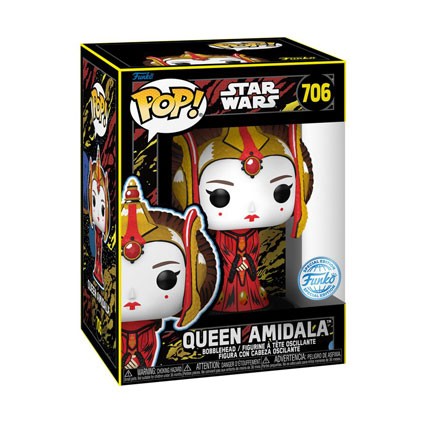 Figurine Funko Pop Star Wars La Menace Fantôme 25ème Anniversaire Queen Amidala Edition Limitée Boutique Geneve Suisse