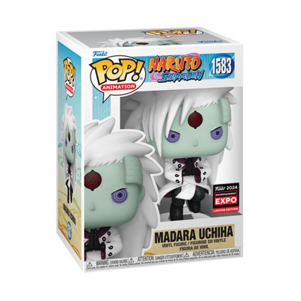 Figur Funko Pop EEC 2024 Naruto Shippuden Madara Divine Deep Forest Emergence Limited Edition Geneva Store Switzerland