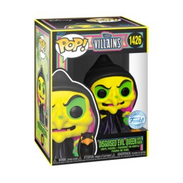 Figurine Funko Pop Blacklight Blanche Neige 1937 Disguised Evil Queen avec Corbeau Edition Limitée Boutique Geneve Suisse