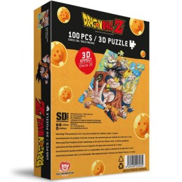 Figurine SD Toys Dragon Ball Z Puzzle Effet 3D Goku Saiyan 100 Pièces Boutique Geneve Suisse