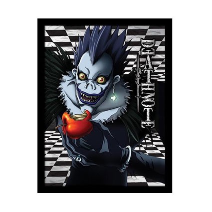 Figur Pyramid International Death Note Ryuk with Apple Framed Print Geneva Store Switzerland