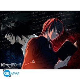 Figur Abystyle Death Note Set 2 Chibi Posters L vs Light and Misa Geneva Store Switzerland