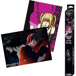 Figur Abystyle Death Note Set 2 Chibi Posters L vs Light and Misa Geneva Store Switzerland