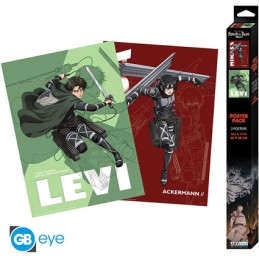 Figur GB eye Attac On Titan Set 2 Chibi Posters Set 1 Geneva Store Switzerland