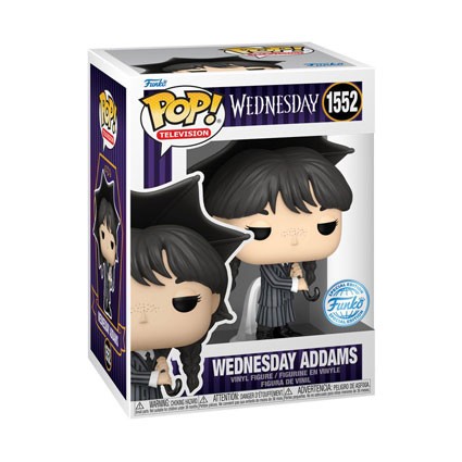 Figurine Funko Pop Wednesday Mercredi Addams avec Parapluie Edition Limitée Boutique Geneve Suisse